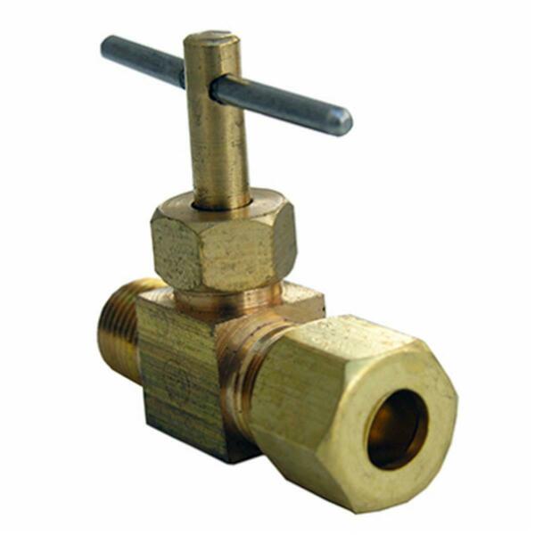 Harvey 0.25 x 0.25 in. Compresion Straight Need Valve 207871
